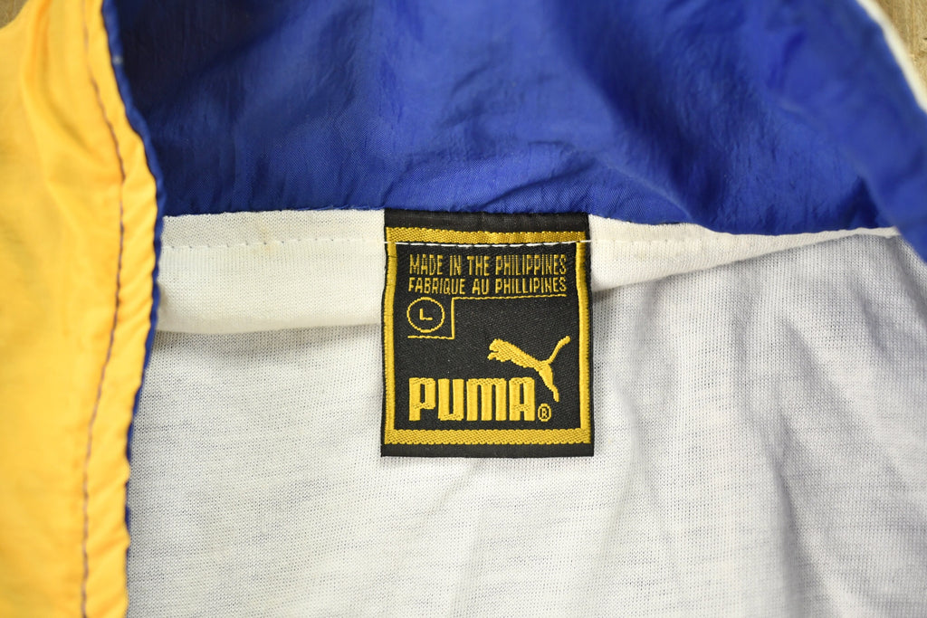 Vintage 1990s Puma Full Zip Windbreaker Jacket