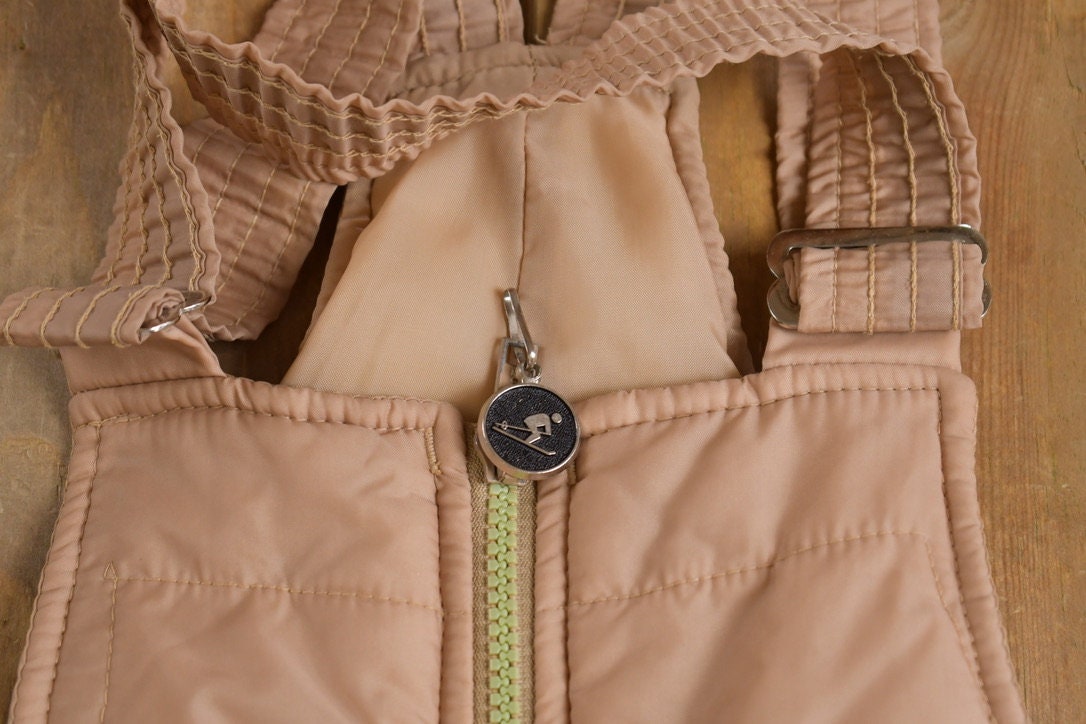 Vintage 1960s JC Pennys Ski Wear Insulated Coveralls