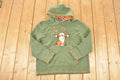Vintage 1990s Disney Tigger Pooh Bear Fleece Hoodie Sweater Mens M