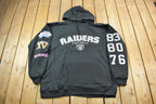 Vintage Y2K Deadstock Raiders NFL Super Bowl Champions Hoodie