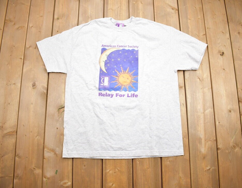 Vintage 1990s American Cancer Society Souvenir T Shirt