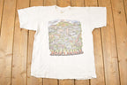 Vintage 1990s Tennessee River Roanoke Virginia Souvenir Travel T-Shirt Men's L