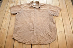Vintage Y2K Carhartt Casual Button Up Work Shirt