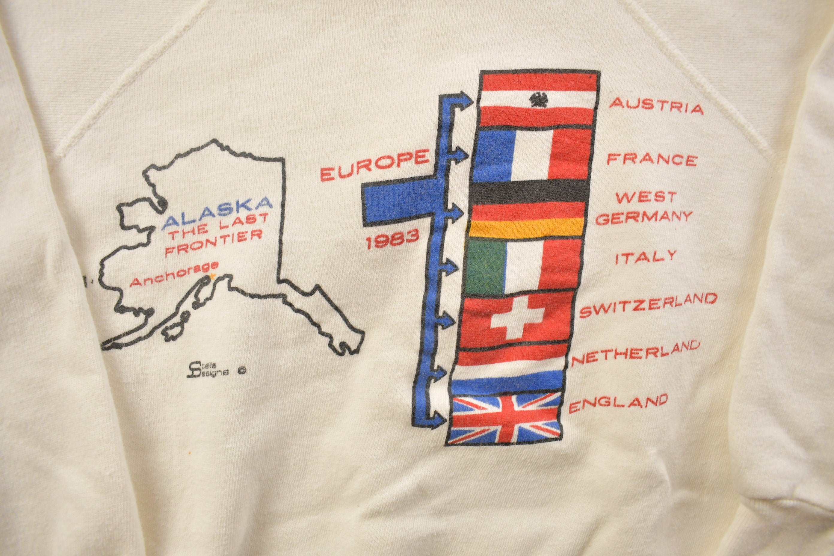 Vintage 1990s The Last Frontier Crewneck Sweatshirt