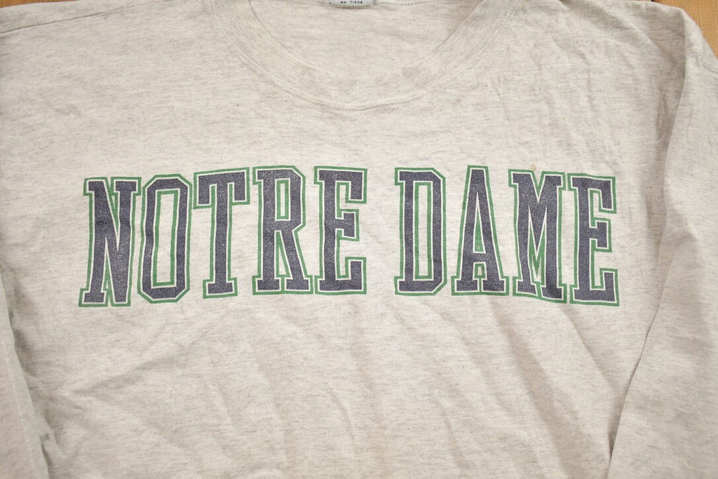 Vintage 1990s Notre Dame Collegiate Crewneck
