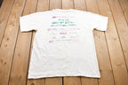 Vintage 1995 Gift Of Life Run Distressed Graphic T Shirt