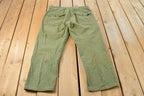Vintage 1960s Military OG-107 Sateen Fatigue Pants Men's 34 x 27