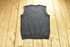 Vintage 90's Sergio Louis Italy Knitted Sweater Vest