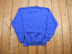 Vintage 1990s Blank 'Jerzees' Blue Crewneck Sweatshirt