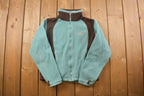 Vintage 1990s The North Face Fleece Sweater  Outdoorsman  90s Sweater  Streetwear  Hiking  Fleece Zip up