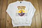 Vintage 1980s Arizona State University Sundevils Crewneck Made In USA