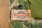 Vintage 1980s Saftbak Duck Camo Hunting Jacket