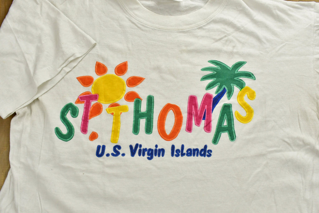 Vintage 1990s St. Thomas U.S. Virgin Islands T-Shirt