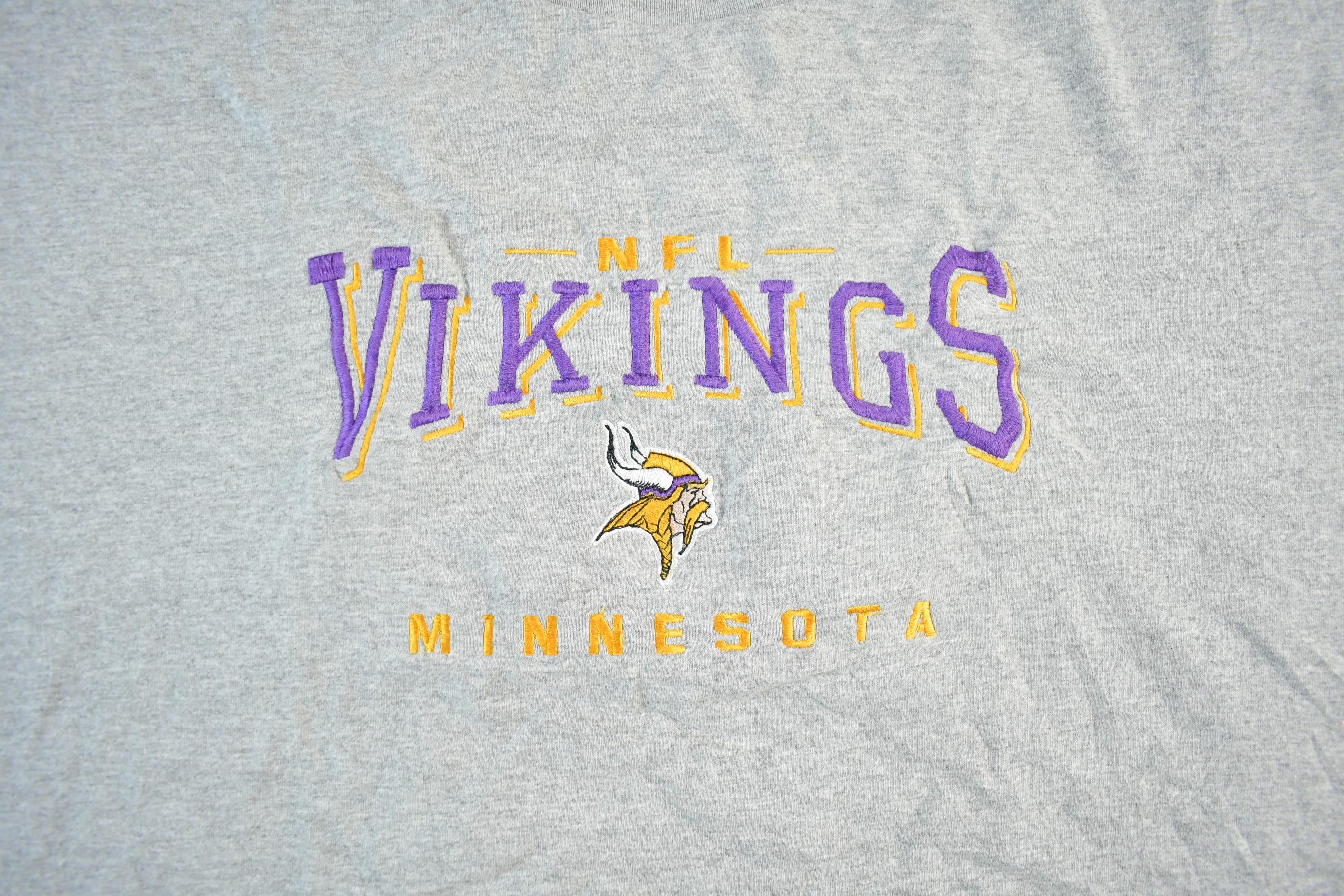 Vintage 1990s Minnesota Vikings T-Shirt Men's 2XL