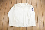 Vintage 1940s WWll Naval Wool Sweater