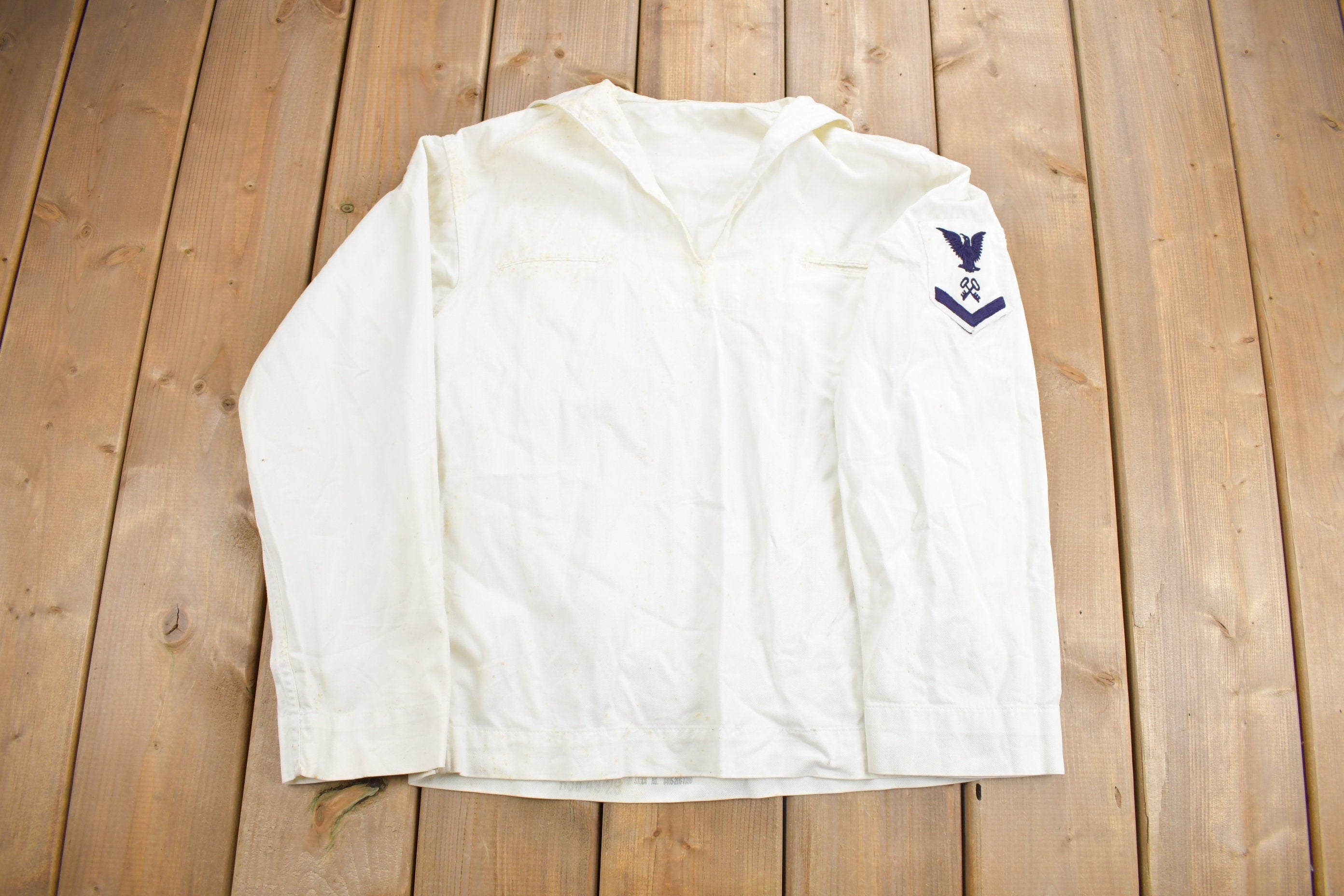 Vintage 1940s WWll Naval Wool Sweater