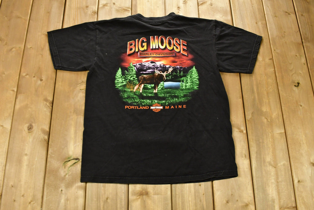Vintage 2000 Harley Davidson Motorcycles Skull T-Shirt