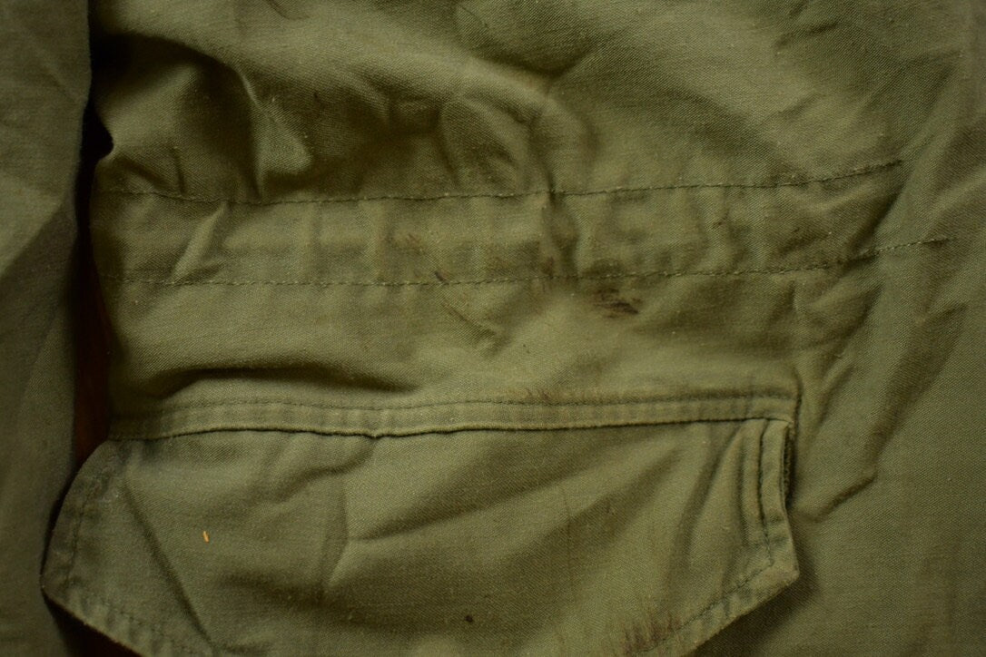1960s Vintage Military OG-107 Cold Weather Field Coat