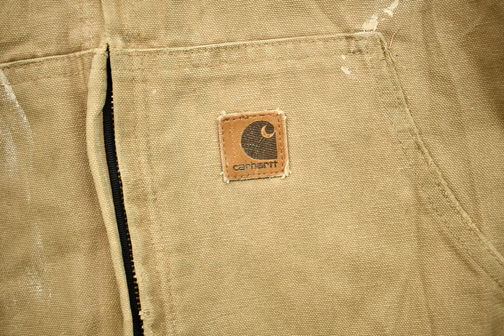 Vintage 1990s Carhartt Hooded Work Jacket