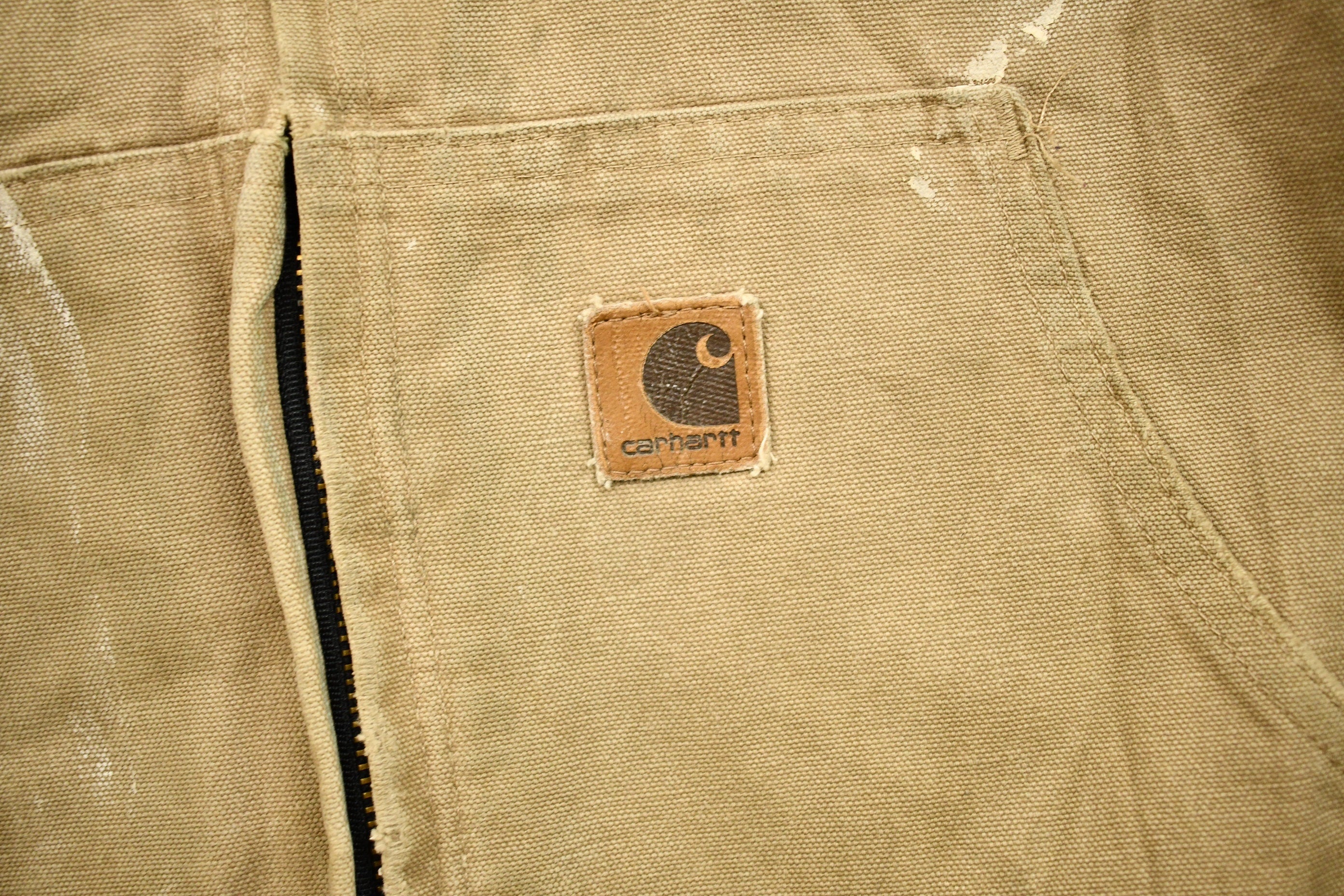 Vintage 1990s Carhartt Hooded Work Jacket
