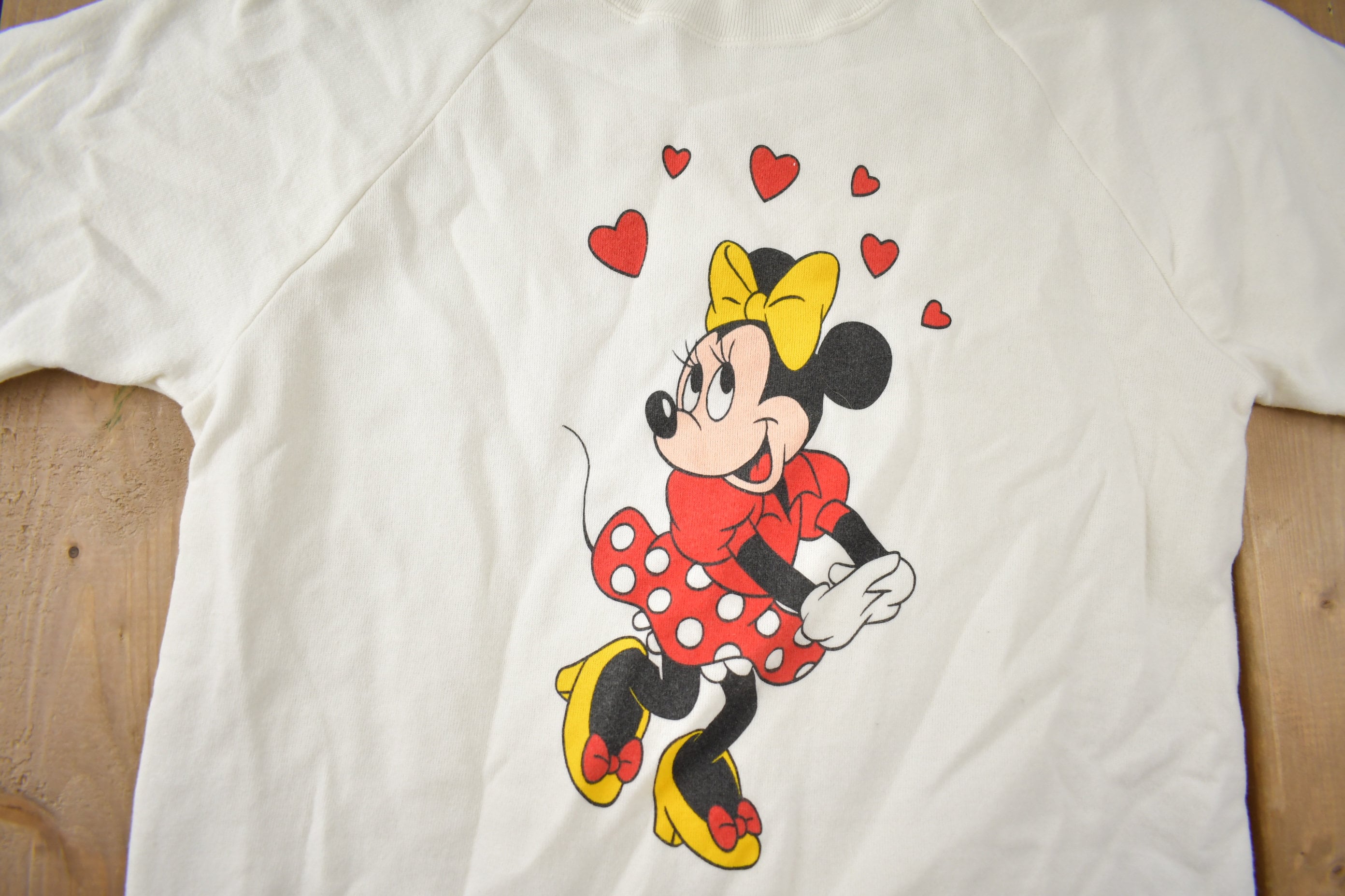 Vintage 1980s Minnie Mouse Disney Crewneck Made In USA