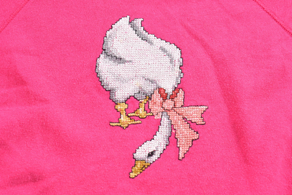 Vintage 1980s Cute Goose Raglan Crewneck