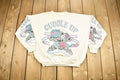 Vintage 1990s Cuddle Up Cute Teddy Bear Crewneck Sweater /