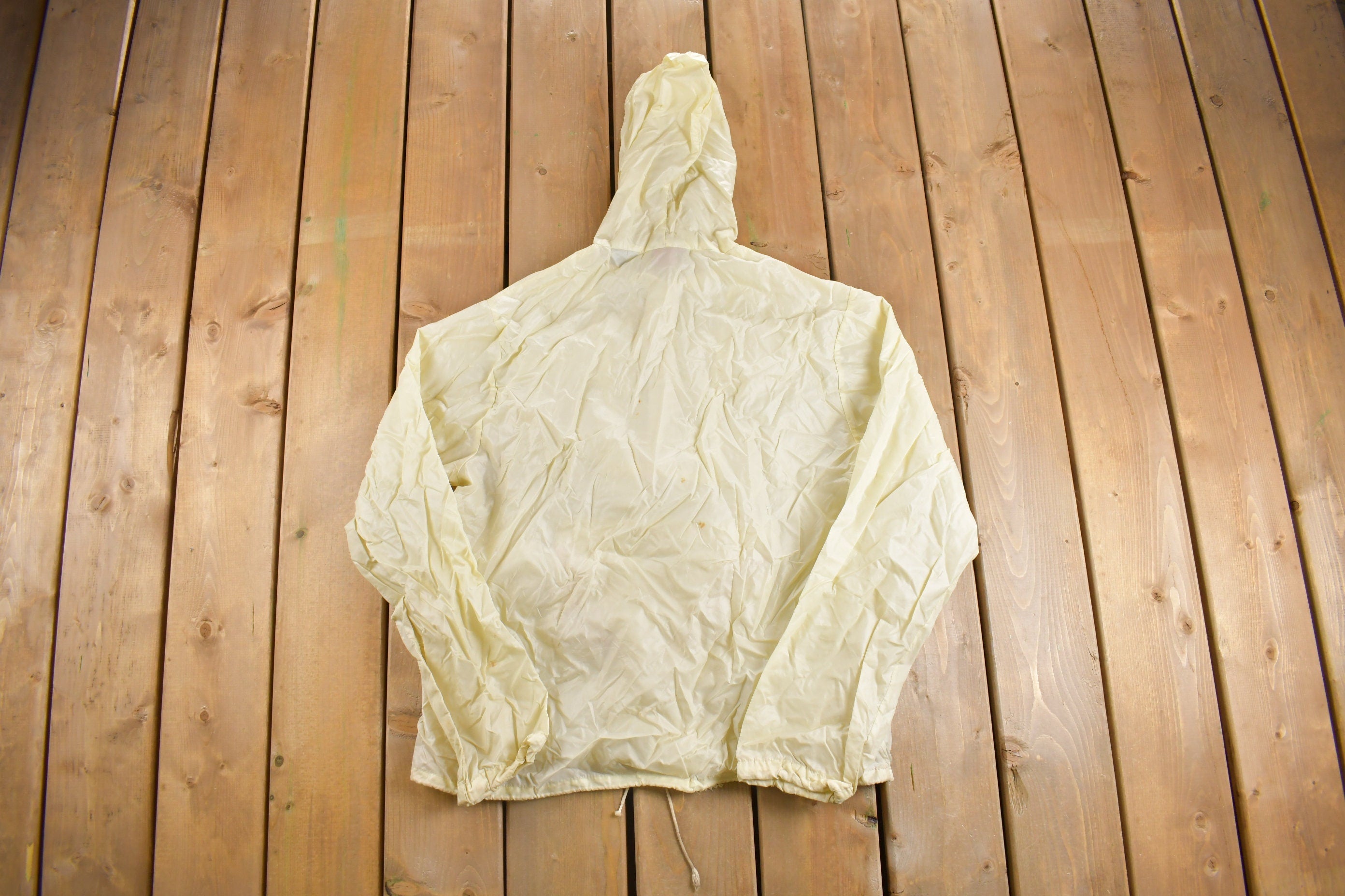 Vintage 1980s Lacoste Anorak Windbreaker Jacket