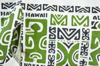 Vintage 1970s Hawaiian Souvenir Graphic Print Button Up