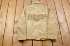 Vintage 1980s Suede Leather Fringe Jacket