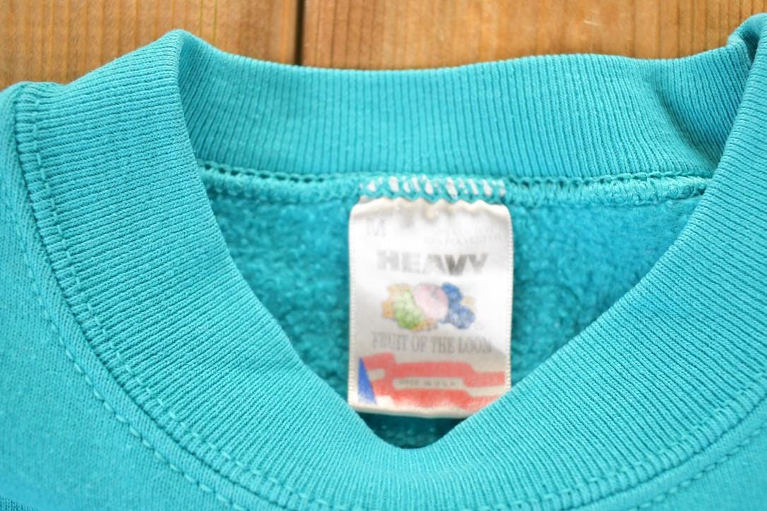 Vintage 1990s Northern Minnesota Big Wolf Ballad Crewneck Sweatshirt Men's M