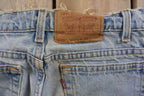 Vintage 1990s Levi's 560 Red Tab Distressed Jeans Size 28 x 29