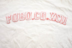 Vintage 1990s FUBU.CO.XC11 Fuzzy Embroidered Lettering T-Shirt