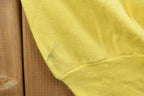 Vintage 1990s Blank Yellow Crewneck Sweatshirt