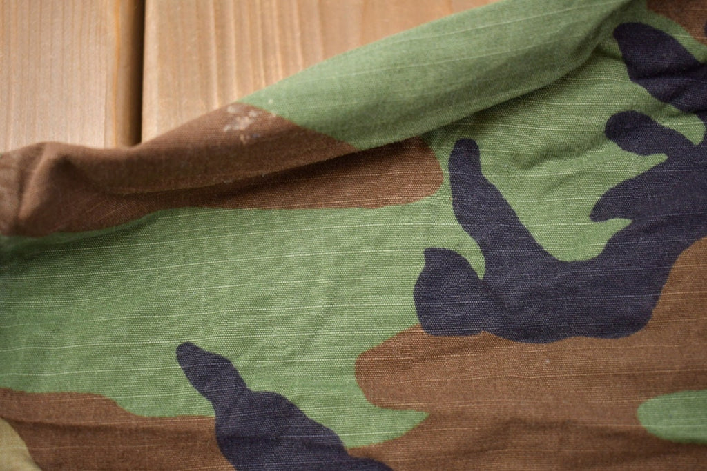 Vintage Military Button Up Shirt