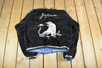 Vintage 1950s 1960s Japan Sukajan Souvenir Bomber Jacket Men's S