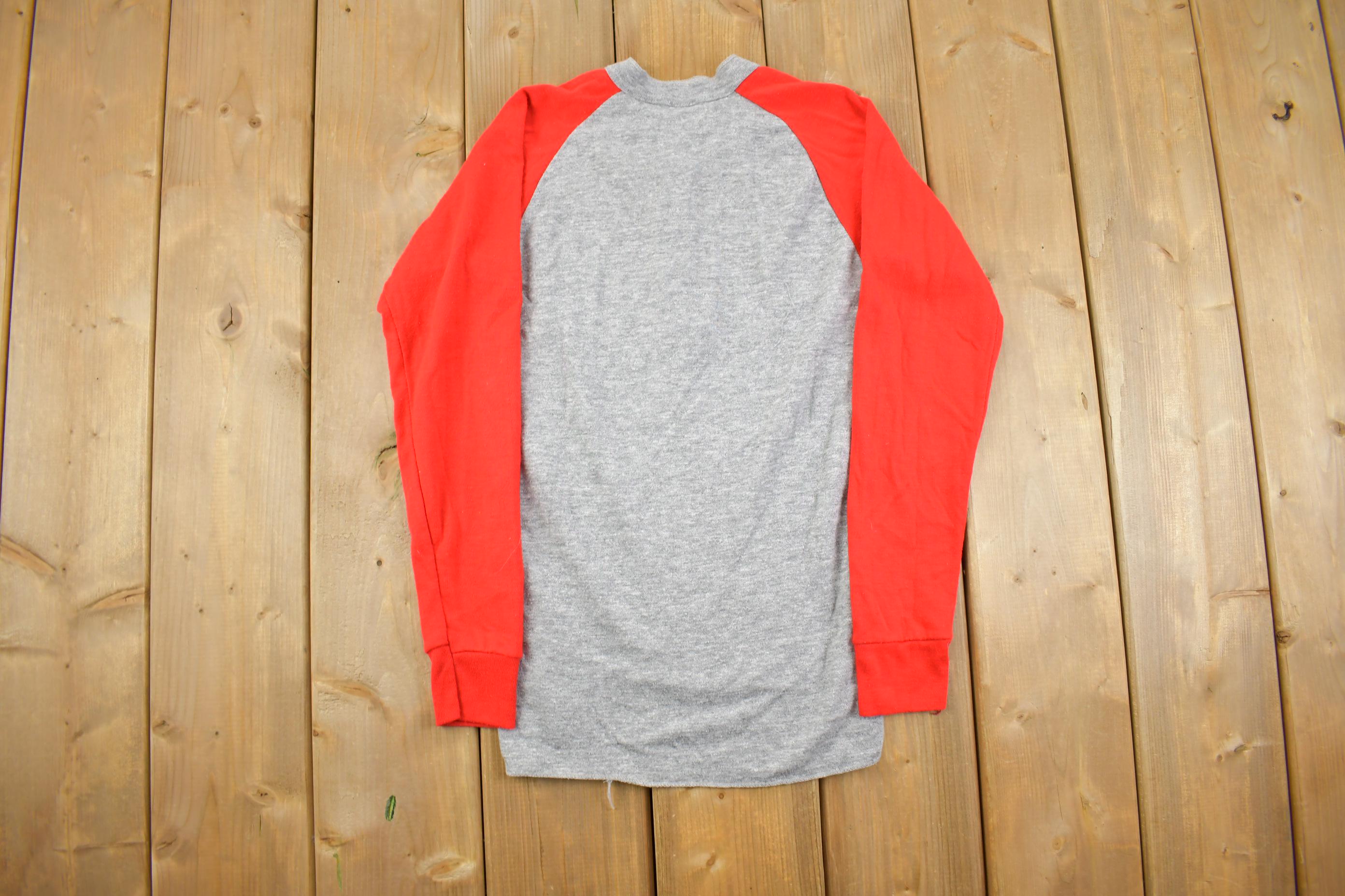 Vintage 1980s John Henry Baseball Long Sleeve Shirt