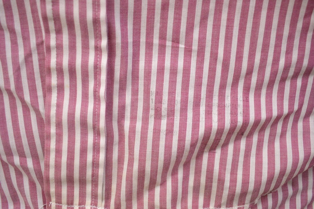 Vintage 1990s Arrow Striped Button Up Shirt