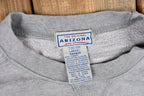 Vintage 1990s Embroidered Arizona Crewneck Sweatshirt  90s Streetwear Fashion  Vacation Tee  Travel & Tourism