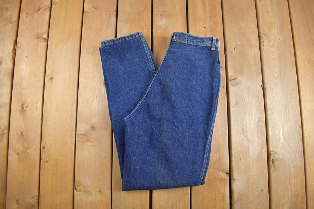 Vintage 1980's Liason Jeans Deadstock Blue Jeans 29 x 32