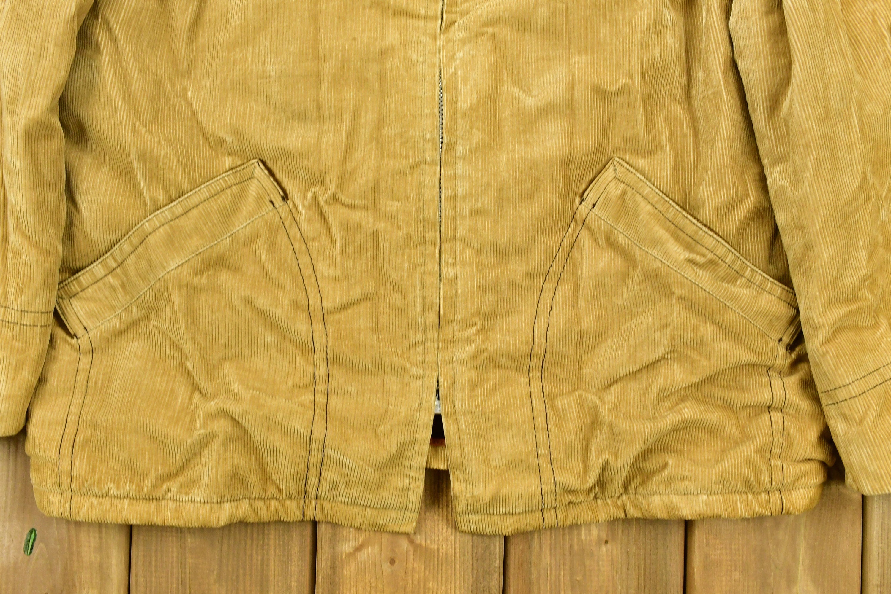 Vintage 1970s Shanhouse Fleece Lined Corduroy Jacket