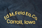 Vintage 1990s Distressed Carhartt Heavy Canvas Ed M Feld Eq Co Carroll Iowa Hooded Jacket Made In USA