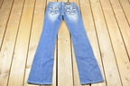Vintage Y2K Miss Me Bedazzled Low Rise Jeans Size 26x32