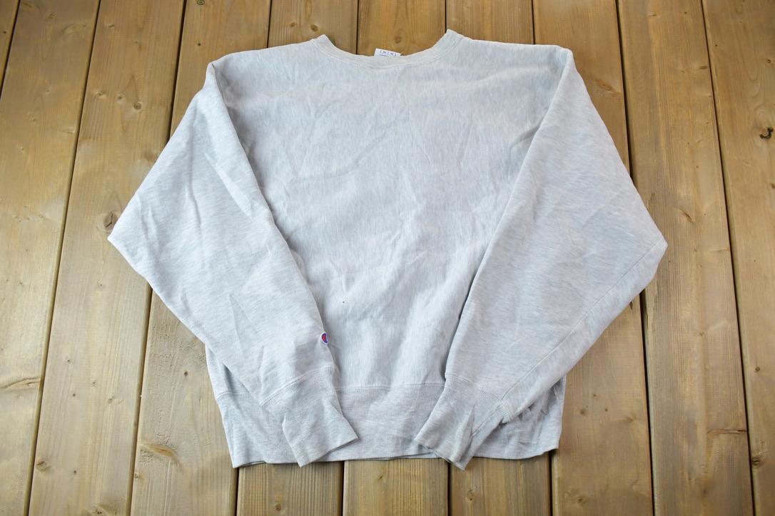 Vintage 1990s Michigan Champion Reverse Weave Crewneck Sweatshirt / Made In USA / Heavyweight / 90s Champion
