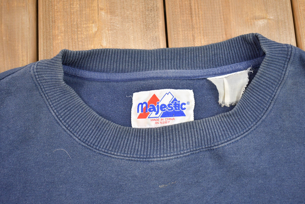 Vintage 1990s University Of Michigan Collegiate Majestic Crewneck