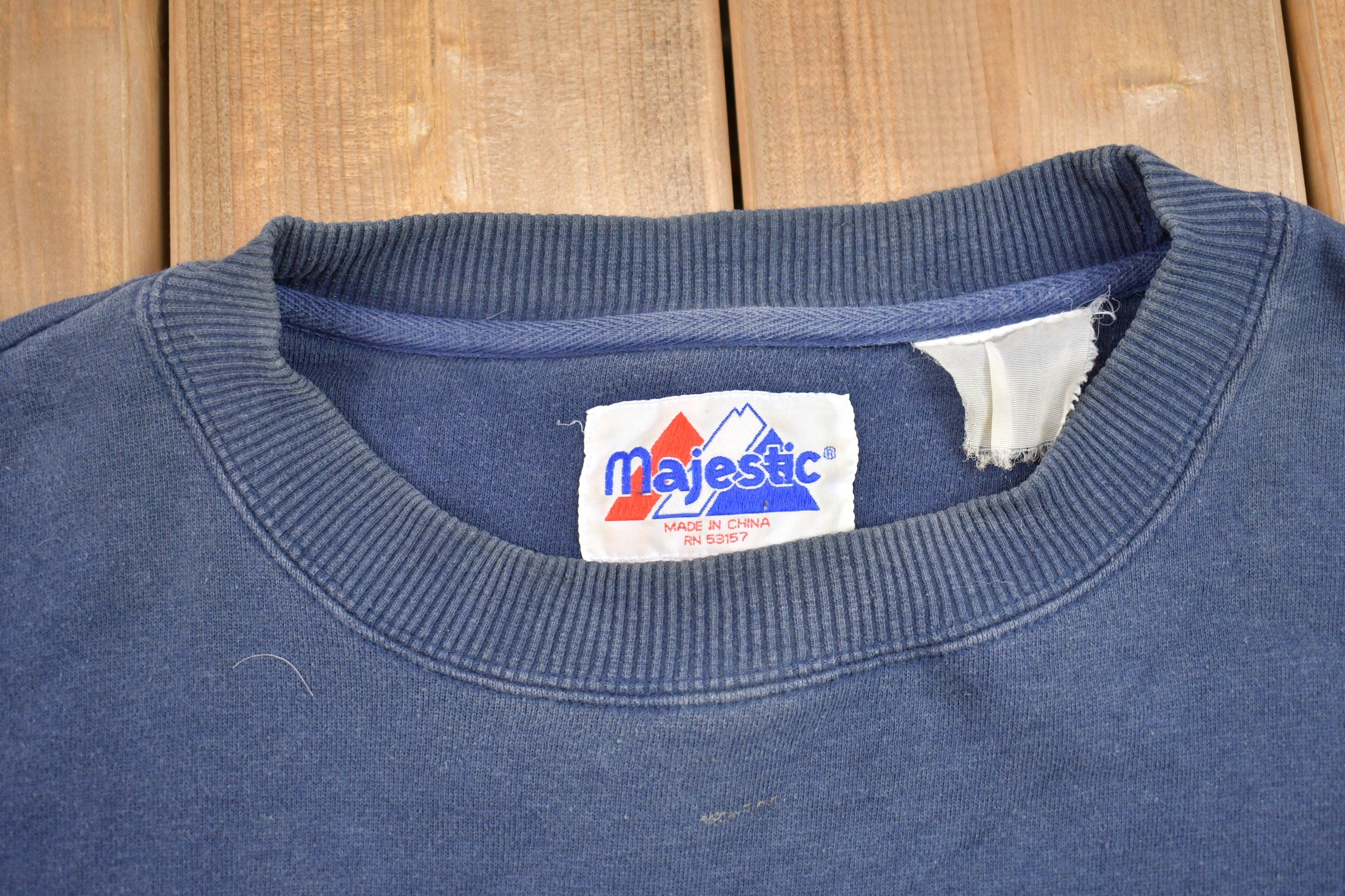 Vintage 1990s University Of Michigan Collegiate Majestic Crewneck