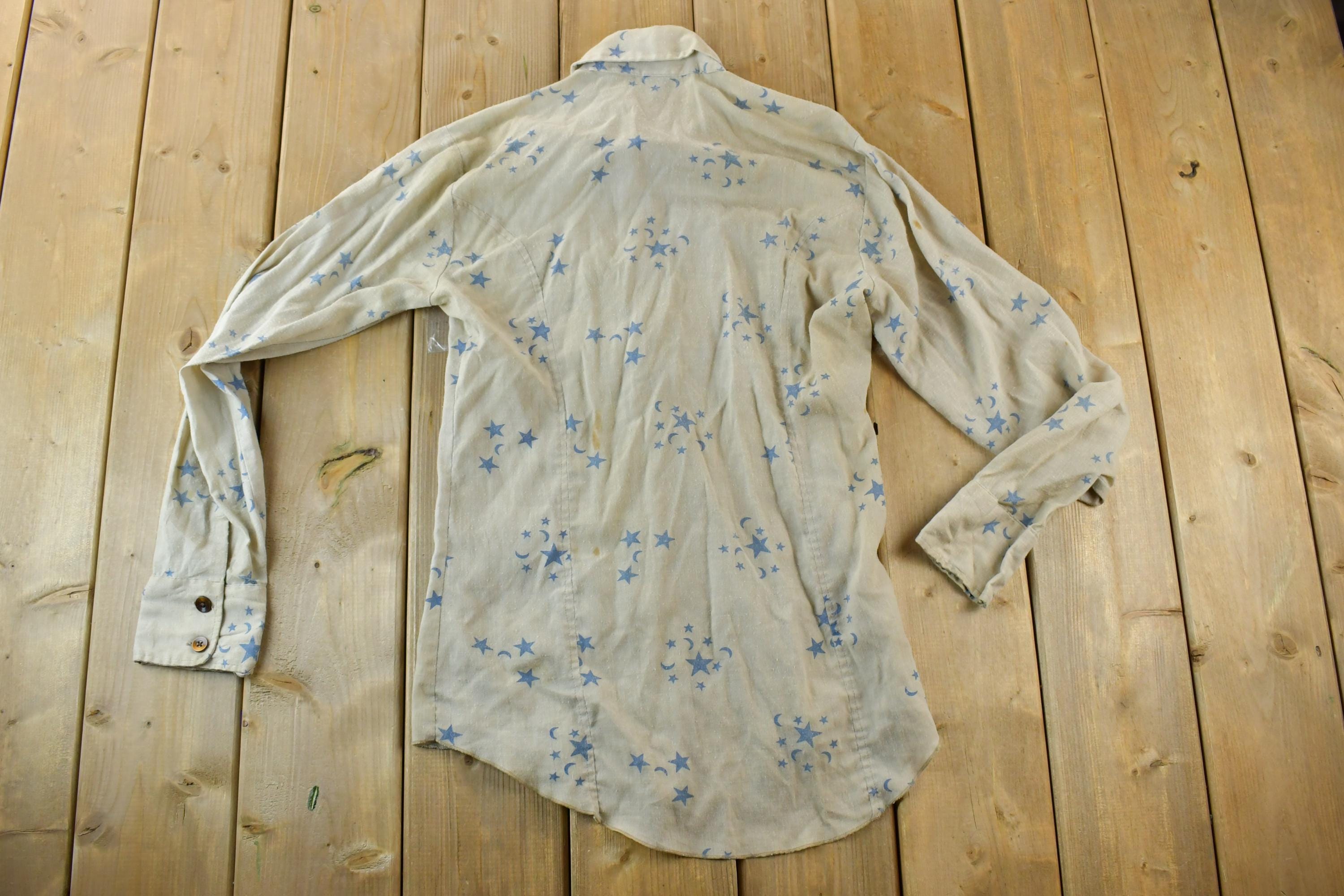Vintage 70s His Western Star Button Up Shirt