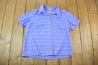 Vintage 1970s First Lady Fancy Button Up Shirt