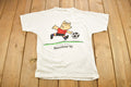 Vintage 1992 Barcelona Olympics Soccer Theme Graphic T Shirt