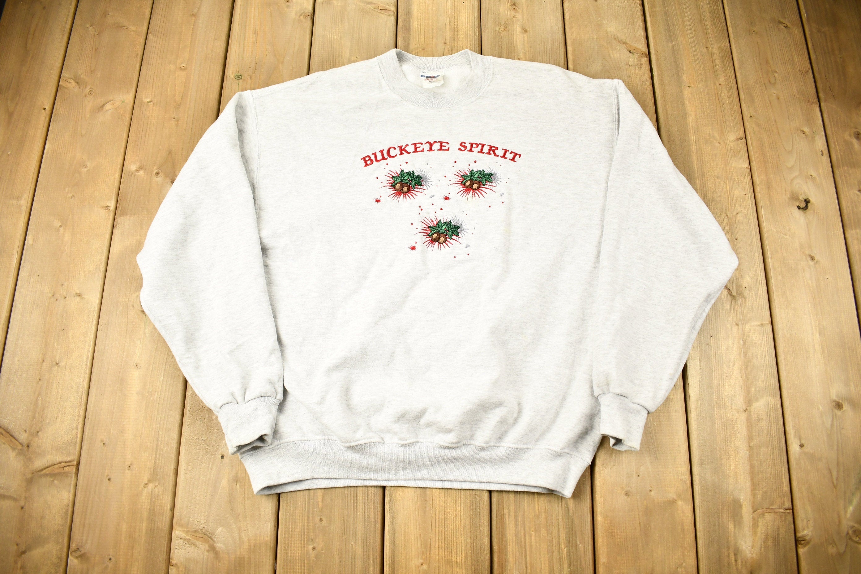 Vintage 1990s Ohio State University Buckeyes Spirit Collegiate Crewneck